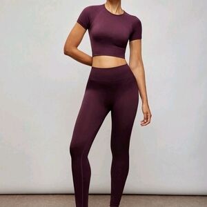 Women's Purple Activewear Set